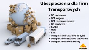 Rodzaje ubezpieczeń w transporcie w Katowicach